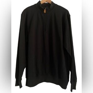NWT Greg Norman Quarter Zip Mock Neck Golf Pullover Sweater Sweatshirt - M